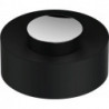 Couvercle plastique PLAN lâche finition inox noir-gris KEUCO
