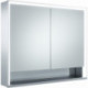 Meuble miroir ROYAL LUMOS 900 x 735 x 165 mm anodisé argenté KEUCO
