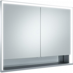 Meuble miroir ROYAL LUMOS 1000 x 735 x 165 mm anodisé argenté KEUCO