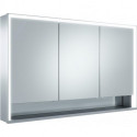 Meuble miroir ROYAL LUMOS 1200 x 735 x 165 mm anodisé argenté KEUCO