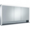 Meuble miroir ROYAL LUMOS 1400 x 735 x 165 mm anodisé argenté KEUCO