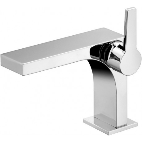 Mitigeur lavabo EDITION 11 110 sans vidage chrome noir brossé KEUCO