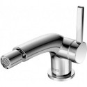 Mitigeur de bidet EDITION 400 avec vidage 1 1/4", chrome noir brossé KEUCO