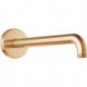 Bras de douche ELEGANCE pour raccordement mural 1/2 pouce projection 312 mm bronze brossé KEUCO