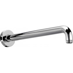 Bras de douche ELEGANCE pour raccordement mural 1/2 pouce projection 462 mm bronze brossé KEUCO