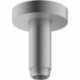 Bras de douche ELEGANCE pour raccordement plafond 1/2", saillie 100 mm, finition aluminium KEUCO