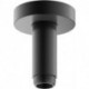 Bras de douche ELEGANCE pour raccord plafond 1/2", projection 100 mm, chrome noir brossé KEUCO