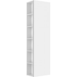 Armoire haute X-LINE 480 x 1750 x 300 mm, droite Inox KEUCO