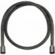 Flexible de douche 1600 mm chromé noir brossé KEUCO