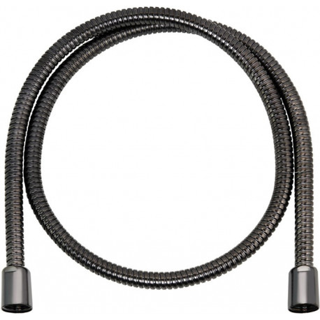 Flexible de douche 1600 mm chromé noir brossé KEUCO