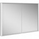 Meuble miroir ROYAL MATCH encastrable mural 1000 x 700 x 149 mm teinté argent-anodisé KEUCO