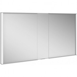 Armoire miroir ROYAL MATCH rallonge murale 1300 x 700 x 149 mm anodisé argenté KEUCO