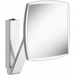 Miroir grossissant iLook_move 200 x 200 mm, illuminé chromé KEUCO