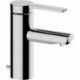 Mitigeur lavabo PLAN BLUE 90 sans vidage, finition aluminium KEUCO