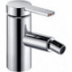 Mitigeur de bidet PLAN BLUE avec vidage 1 1 / 4inch finition aluminium KEUCO