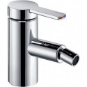 Mitigeur de bidet PLAN BLUE avec vidage 1 1 / 4inch finition aluminium KEUCO
