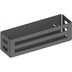 Panier à savon 320 x 93 x 90 mm noir-gris KEUCO
