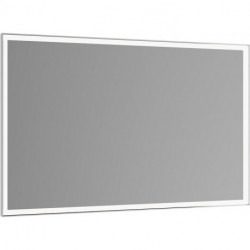 Miroir lumineux Royal Lumos 1200x650x60mm anodisé argent avec miroir chauffant KEUCO