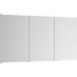 Armoire miroir Royal Modular 2.0 1000x900x160mm rallonge murale anodisée argent, 1 prise et USB KEUCO