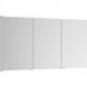 Armoire miroir Royal Modular 2.0 900x700x160mm argent anodisé lumineux, encastrable, 1 prise, USB KEUCO