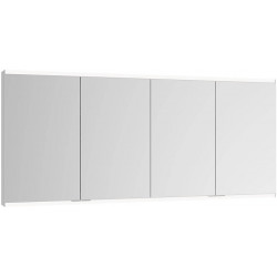 Armoire miroir Royal Modular 2.0 1600x900x120mm anodisé argent illuminé, encastrable, 4 prises KEUCO
