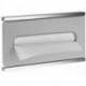 Module lavabo PLAN INTEGRAL 2 distributeurs d'essuie-tout chromé, aluminium argent, KEUCO à droite
