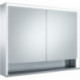 Meuble miroir ROYAL LUMOS 1050 x 735 x 165 mm anodisé argenté KEUCO