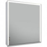 Meuble miroir ROYAL LUMOS 650 x 735 x 165 mm butée à droite, anodisé argenté KEUCO