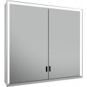 Meuble miroir ROYAL LUMOS 800 x 735 x 165 mm anodisé argenté KEUCO