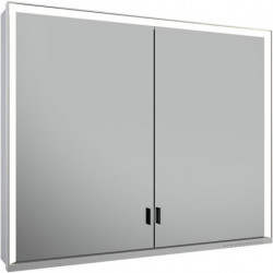 Meuble miroir ROYAL LUMOS 900 x 735 x 165 mm anodisé argenté KEUCO