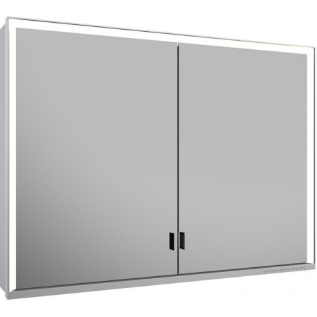 Meuble miroir ROYAL LUMOS 1000 x 735 x 165 mm anodisé argenté KEUCO