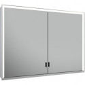 Meuble miroir ROYAL LUMOS 1000 x 735 x 165 mm anodisé argenté KEUCO
