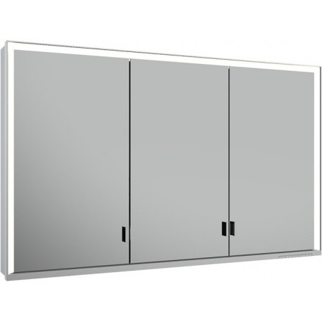 Meuble miroir ROYAL LUMOS 1200 x 735 x 165 mm anodisé argenté KEUCO