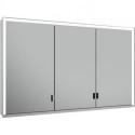 Meuble miroir ROYAL LUMOS 1200 x 735 x 165 mm anodisé argenté KEUCO