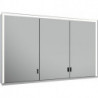 Meuble miroir ROYAL LUMOS 1200 x 735 x 165 mm anodisé argenté KEUCO