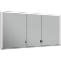 Meuble miroir ROYAL LUMOS 1400 x 735 x 165 mm anodisé argenté KEUCO