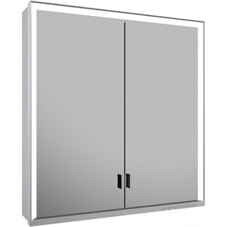 Meuble miroir ROYAL LUMOS 700 x 735 x 165 mm anodisé argenté KEUCO