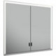 Meuble miroir ROYAL LUMOS 800 x 735 x 165 mm anodisé argenté KEUCO