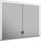 Meuble miroir ROYAL LUMOS 900 x 735 x 165 mm anodisé argenté KEUCO