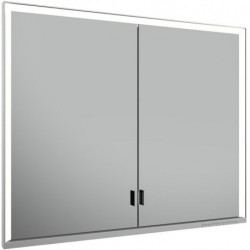 Meuble miroir ROYAL LUMOS 900 x 735 x 165 mm anodisé argenté KEUCO