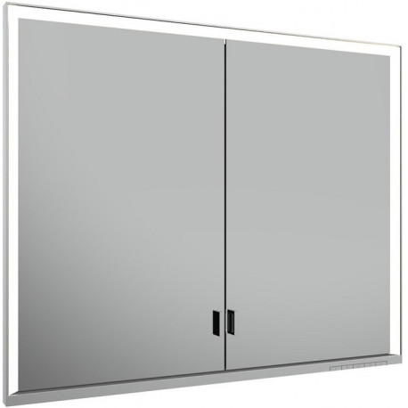 Meuble miroir ROYAL LUMOS 900 x 735 x 165 mm anodisé argenté KEUCO