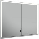 Meuble miroir ROYAL LUMOS 900 x 735 x 165 mm anodisé argenté KEUCO