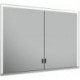 Meuble miroir ROYAL LUMOS 1000 x 735 x 165 mm anodisé argenté KEUCO