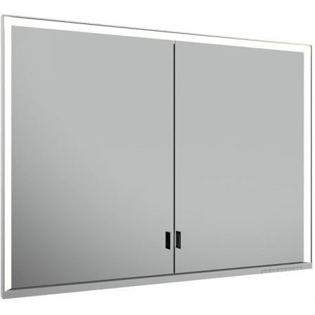 Meuble miroir ROYAL LUMOS 1000 x 735 x 165 mm anodisé argenté KEUCO