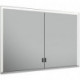 Meuble miroir ROYAL LUMOS 1050 x 735 x 165 mm anodisé argenté KEUCO
