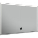 Meuble miroir ROYAL LUMOS 1050 x 735 x 165 mm anodisé argenté KEUCO