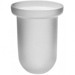 Verre pour brosse LINEA Verre en crystal satiné