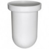 Verre pour brosse LOGO plastique blanc