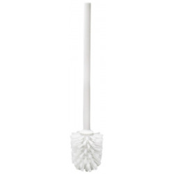 Brosse RONDO Tête de brosse blanc avec manche plastique blanc