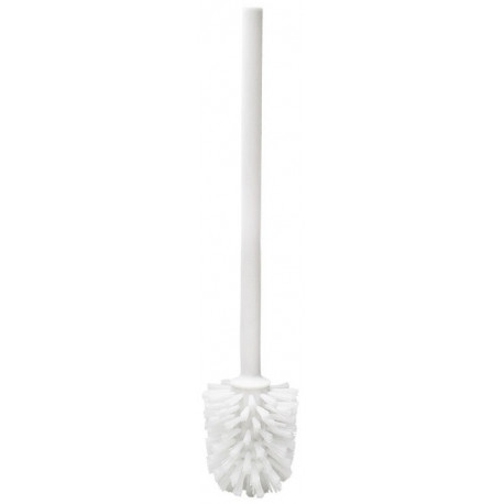 Brosse RONDO Tête de brosse blanc avec manche plastique blanc